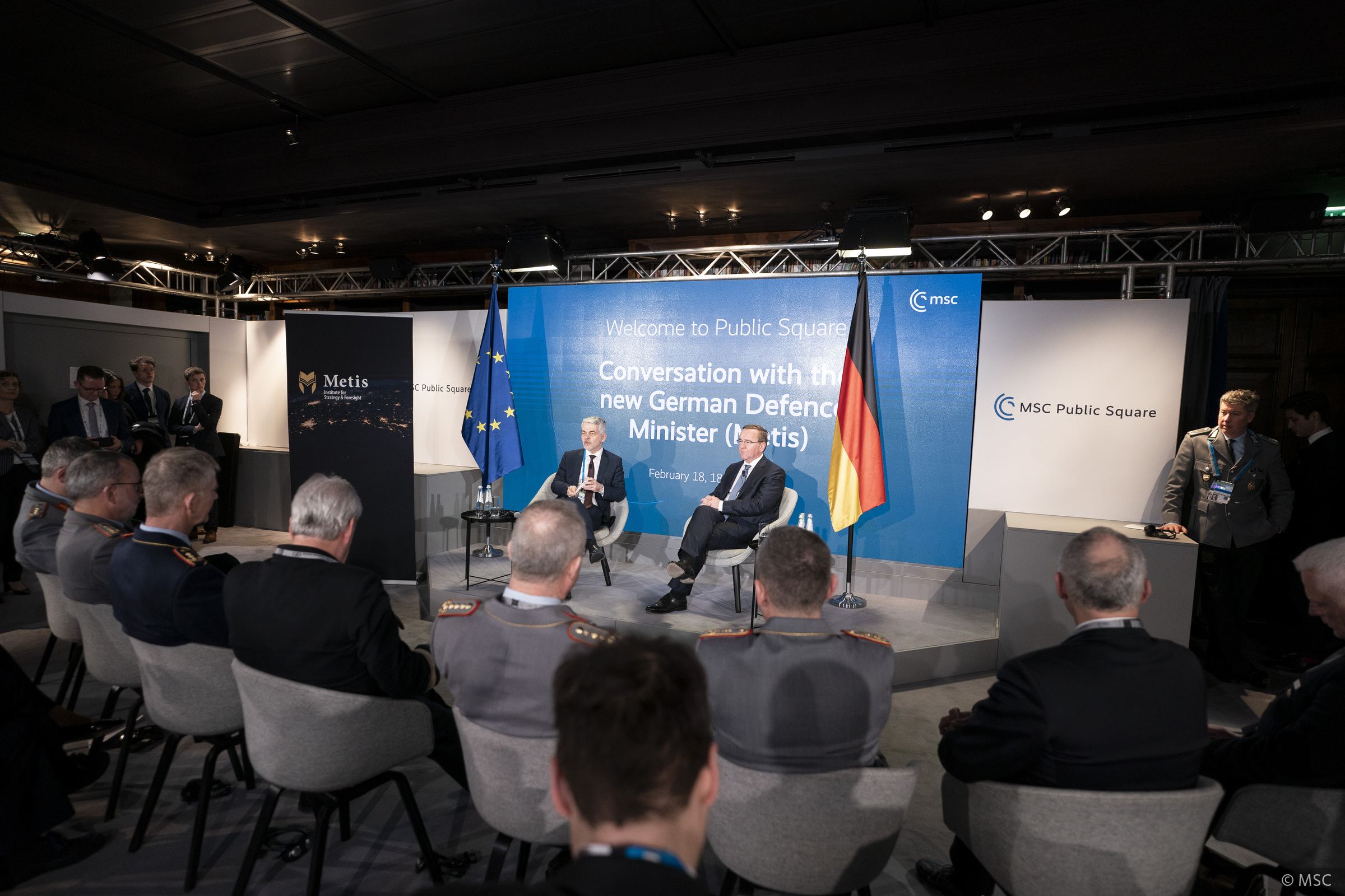 MSC Public Square: Conversation with the new German Defence Minister