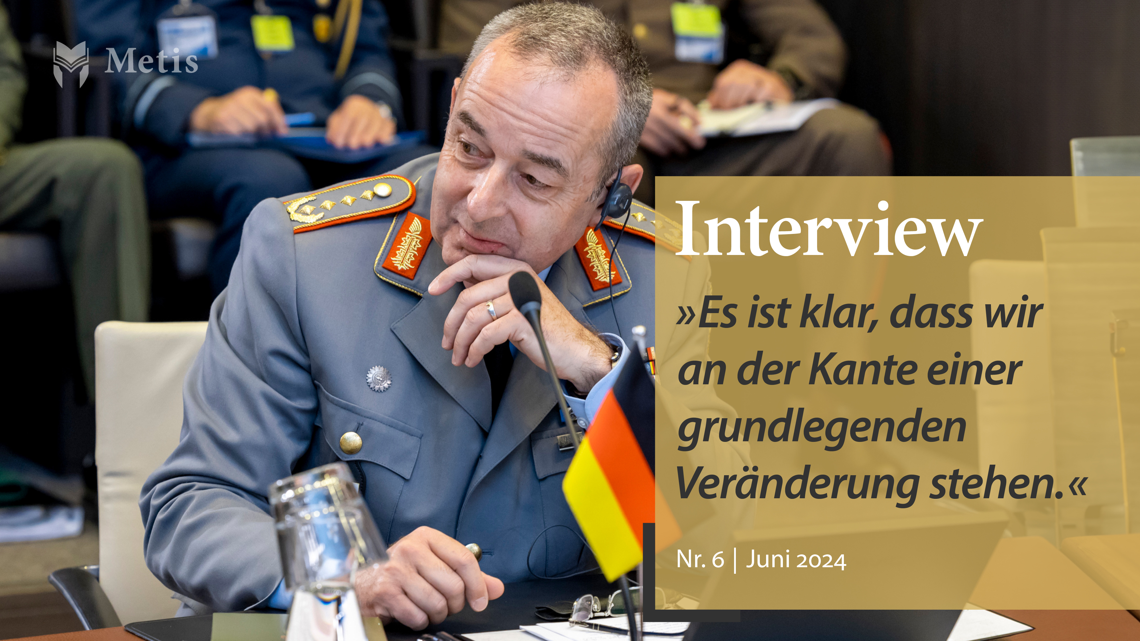 »Es ist klar, dass wir an der Kante einer grundlegenden Veränderung stehen.«