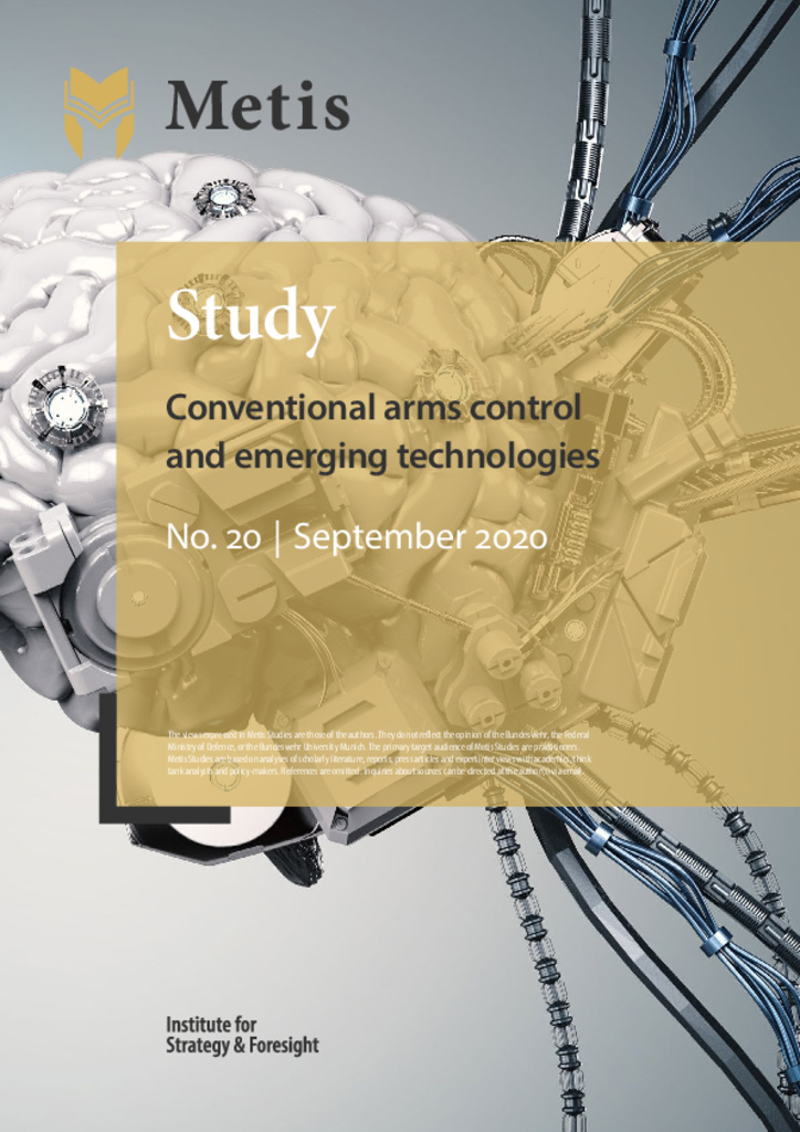 Conventional arms control and emerging technologies