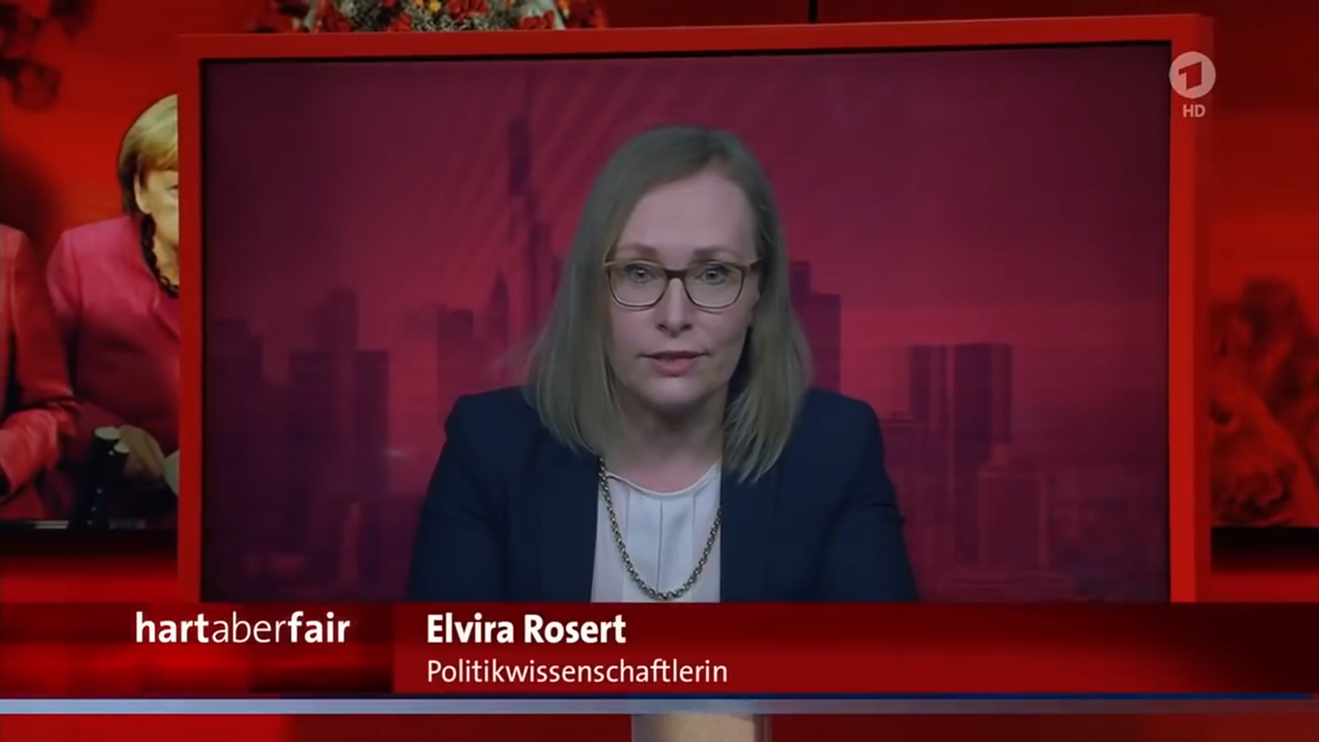Elvira Rosert bei Hart aber Fair